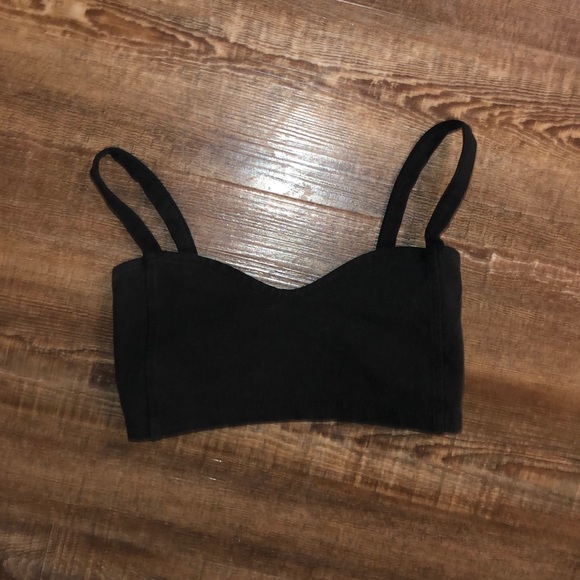 Brandy Melville | OS | Black Bralette - Picture 4 of 8